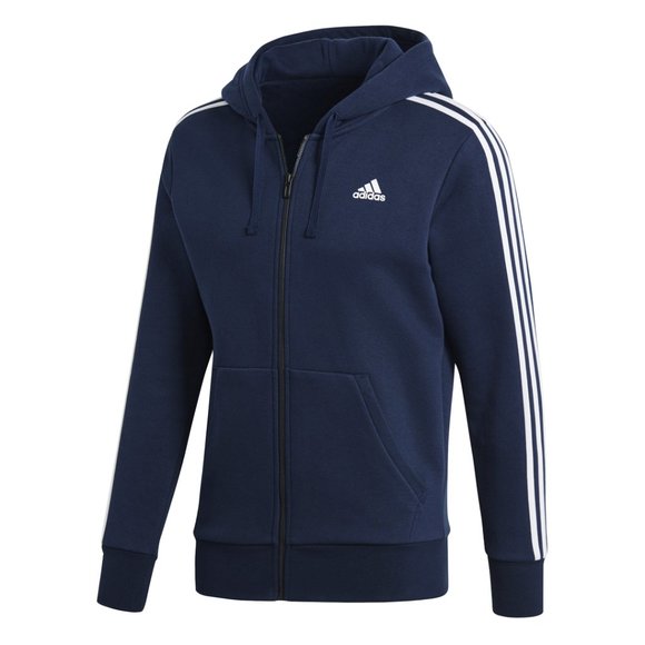 adidas Other - adidas Men's Essentials 3-Stripes Full Zip Hoodie